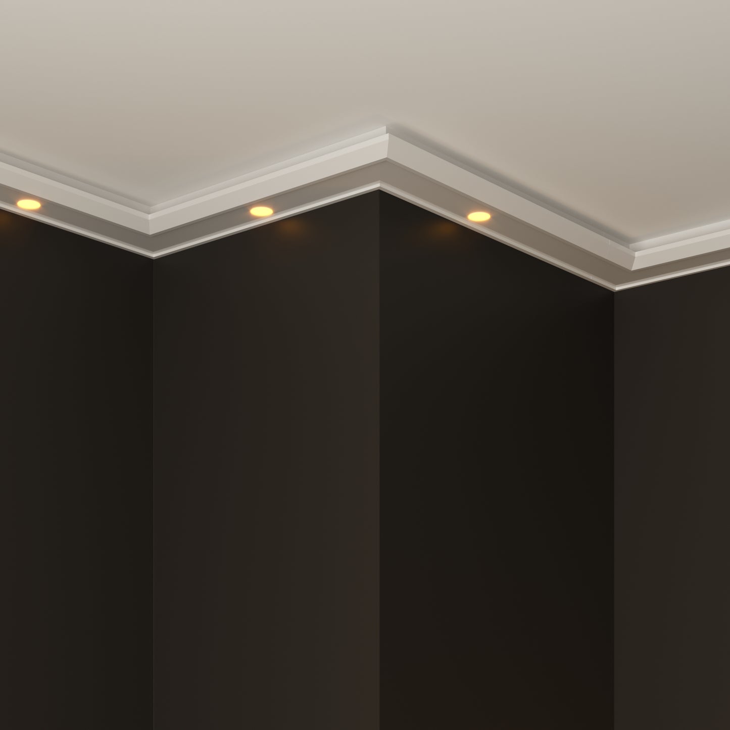 Led Cornice Coving Moulding VLS08