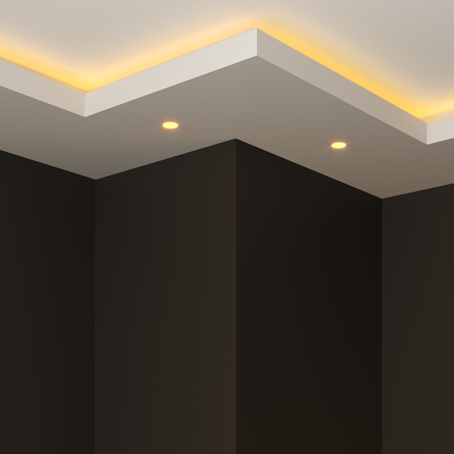 Led Cornice Coving Moulding VLS06