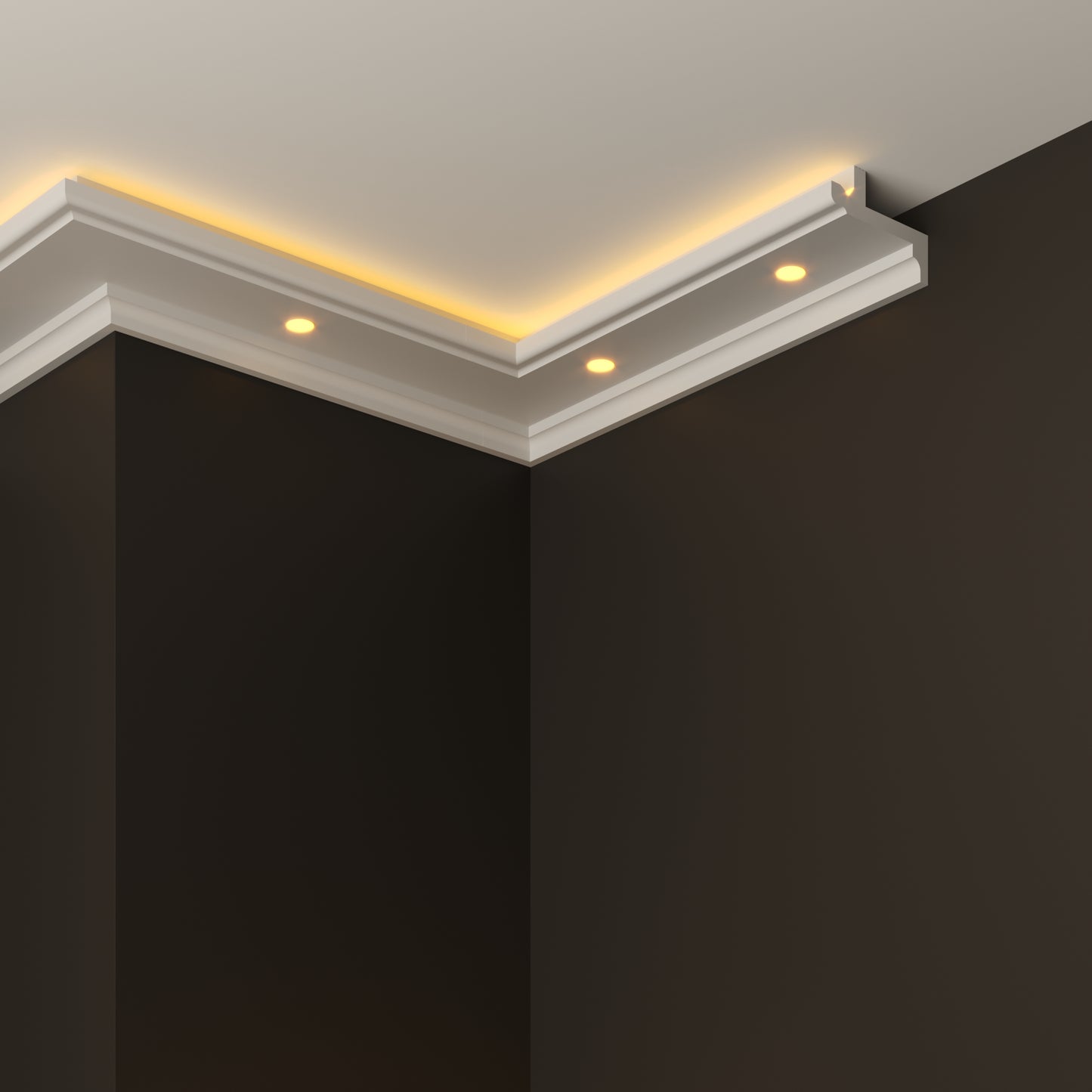 Led Cornice Coving Moulding VLS10