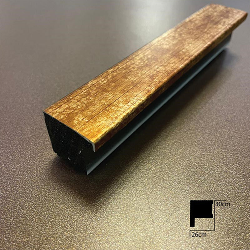 PANELING FOR WALL AND CEILING DECORATION - POLYMER RAW MATERIAL - DV120-AA 12 cm