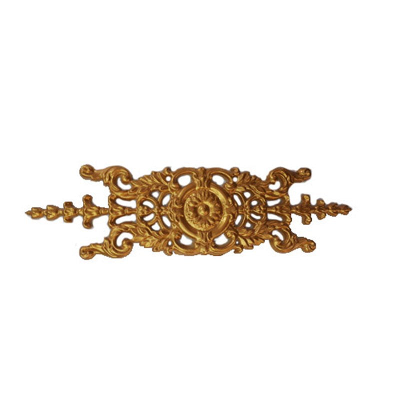 CORNER CEILING AND WALL MOTIF - POLYSTYRENE - DGM55-A- GOLD 8,5*30cm