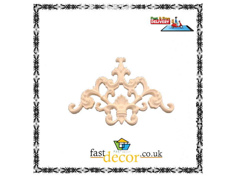 PALACE CORNER MOTIF - POLYSTYRENE - DGM23-D2 - PAINTABLE  27*18cm