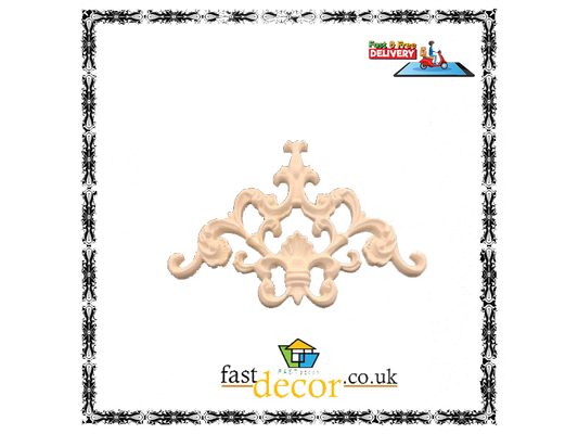 PALACE CORNER MOTIF - POLYSTYRENE - DGM23-D2 - PAINTABLE  27*18cm