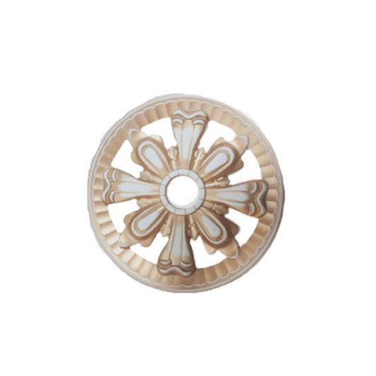 PALACE CEILING ROSE  - POLYSTYRENE - CIRCULAR - DGM25-P - PATINA 25*25cm