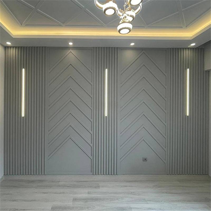 PAINTABLE PANELING FOR WALL AND CEILING DECORATION - POLYMER RAW MATERIAL - DV120-D2 12 cm