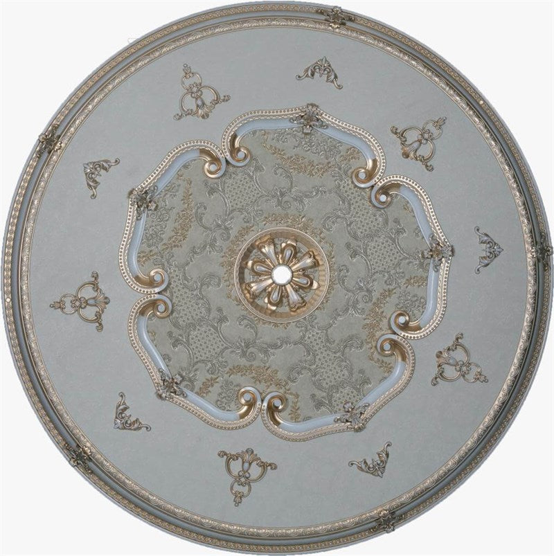 PALACE CEILING ROSE - POLYSTYRENE - DO150-P- CIRCULAR PATINA 150cm